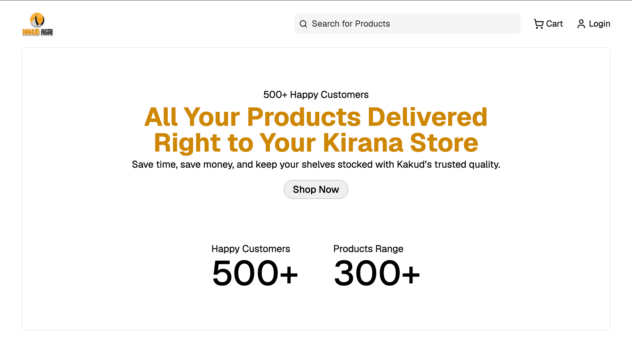 Kakud E-Commerce